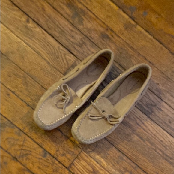 Tan Suede Loafers - Picture 4 of 6